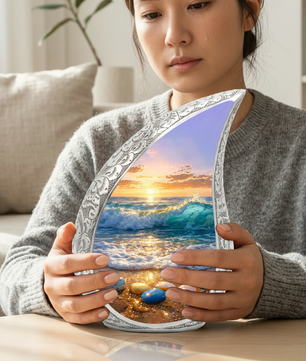 Ocean Adult Urn for Human Ashes – Premium Ocean Cremation Urn