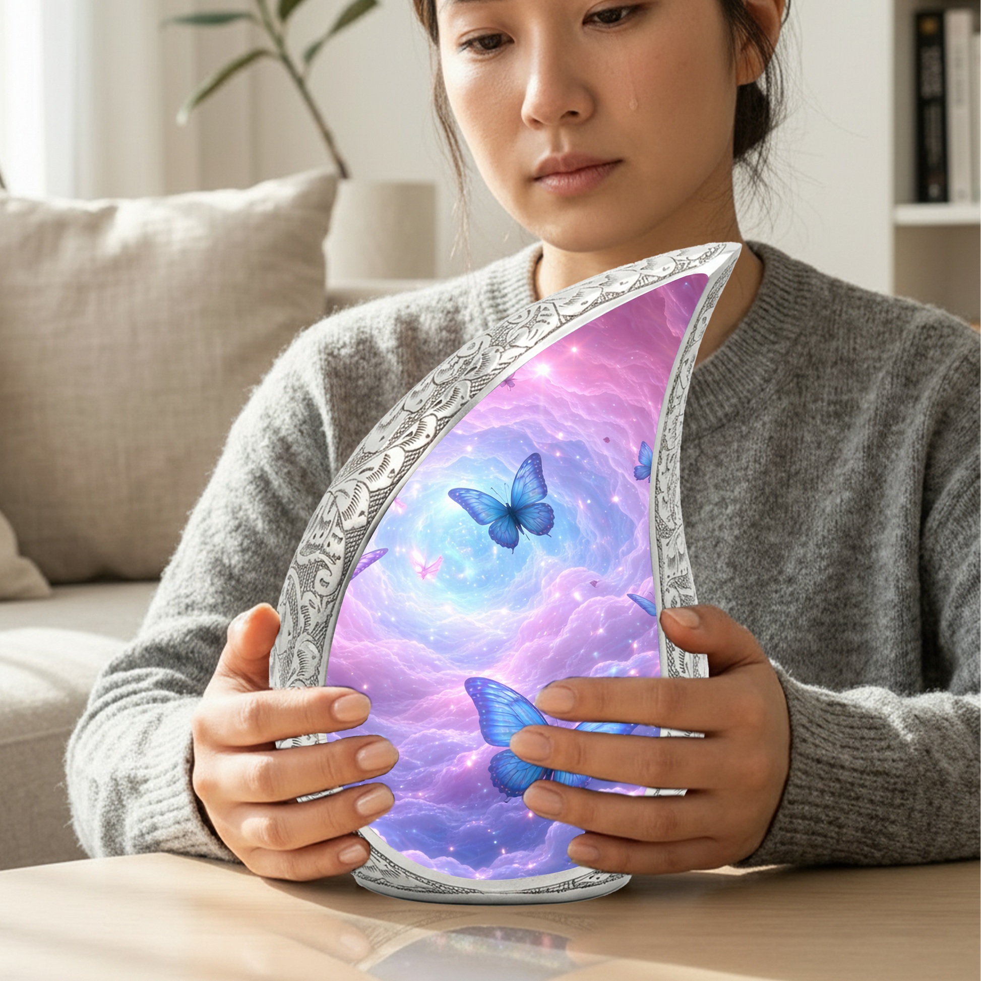 Butterfly Urn for Human Ashes | Heavenly Butterfly Urn |