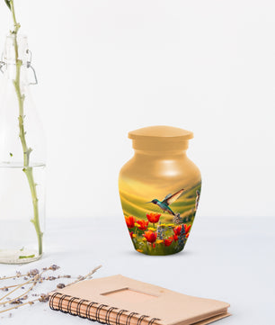 Hummingbird Urn for Mom – Custom Floral Cremation Urns for Ashes