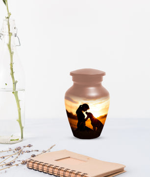 Dog Memorial Cremation Urn for Mom - Beautiful Urns for Women