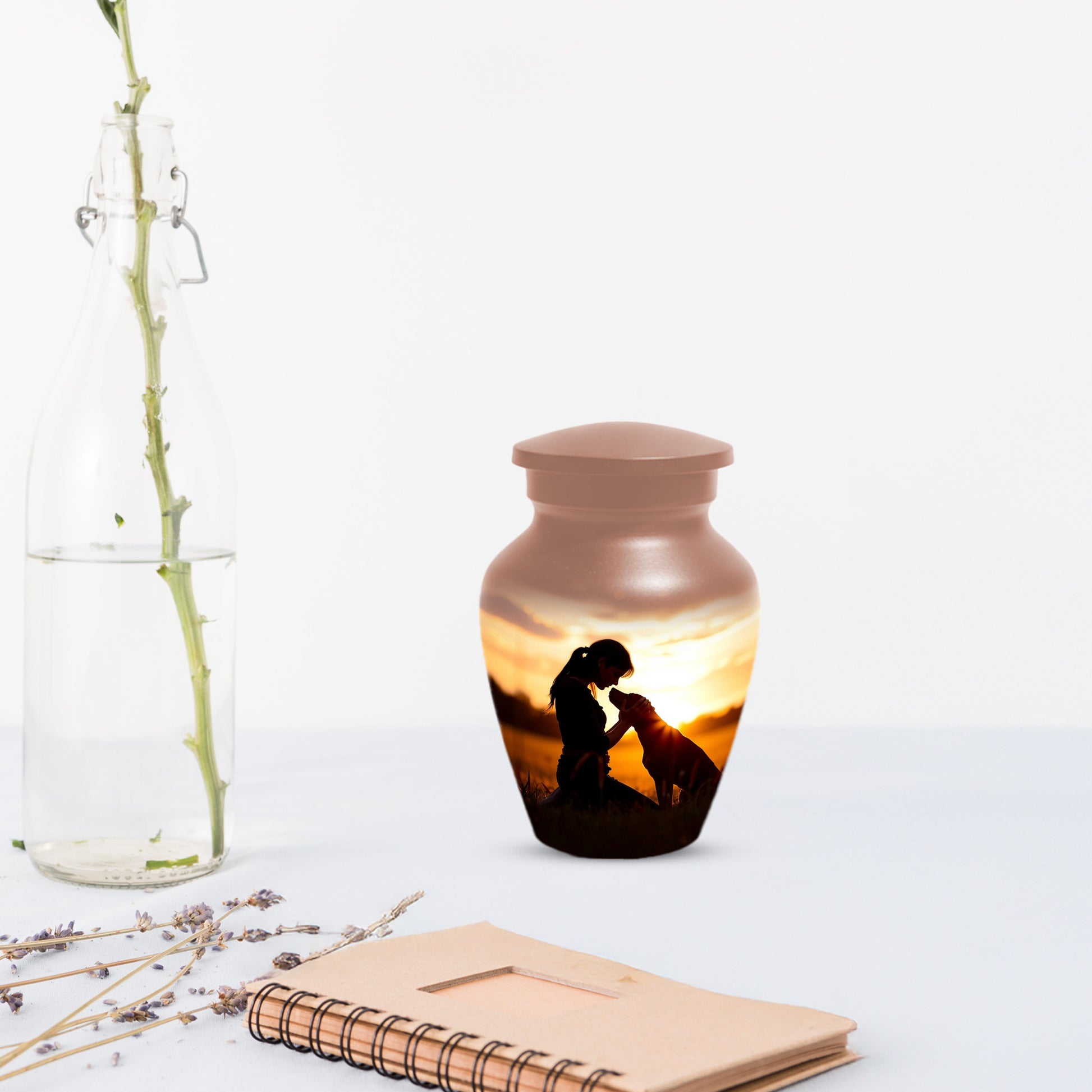 Dog Memorial Cremation Urn for Mom - Beautiful Urns for Women