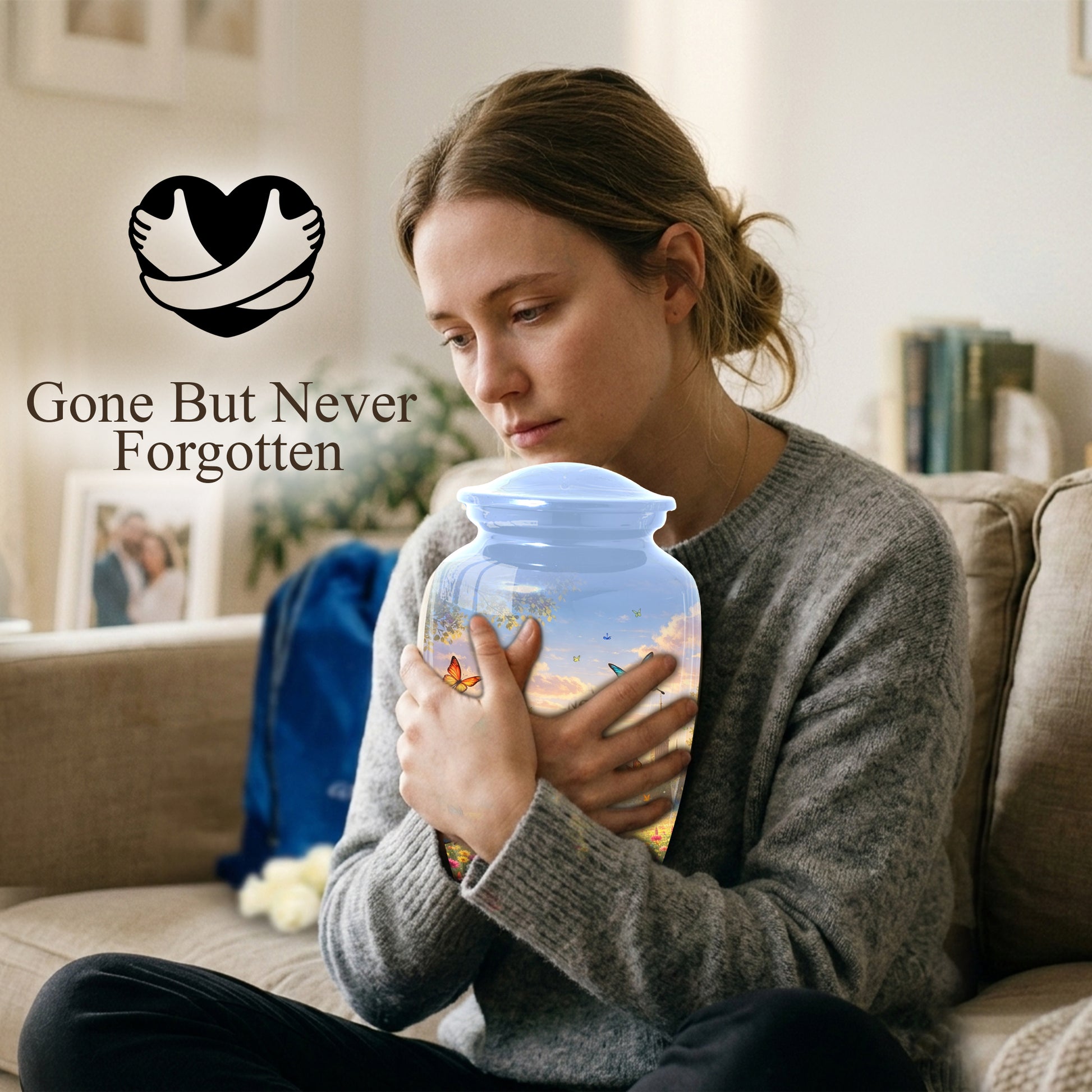 Butterfly Urn for Mom – Beautiful Urns for Women | Butterfly  Large Urns for Human Ashes