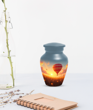 Personalized Hot Air Balloon Urn for Ashes – Custom Adult Cremation Urns for  Men & Women | Sunset Memorial  Keepsake