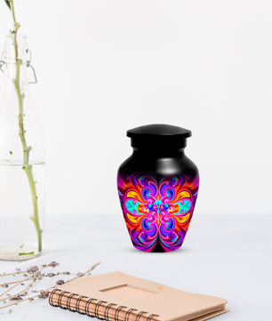 Abstract Colorful Cremation Urns for Ashes – Custom Adult Memorial Urn
