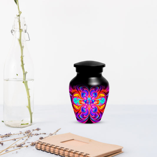 Abstract Colorful Cremation Urns for Ashes – Custom Adult Memorial Urn