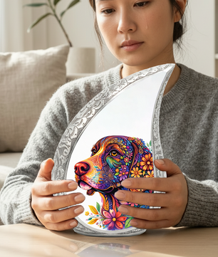 Beautiful Personalized Dog Urn for Ashes