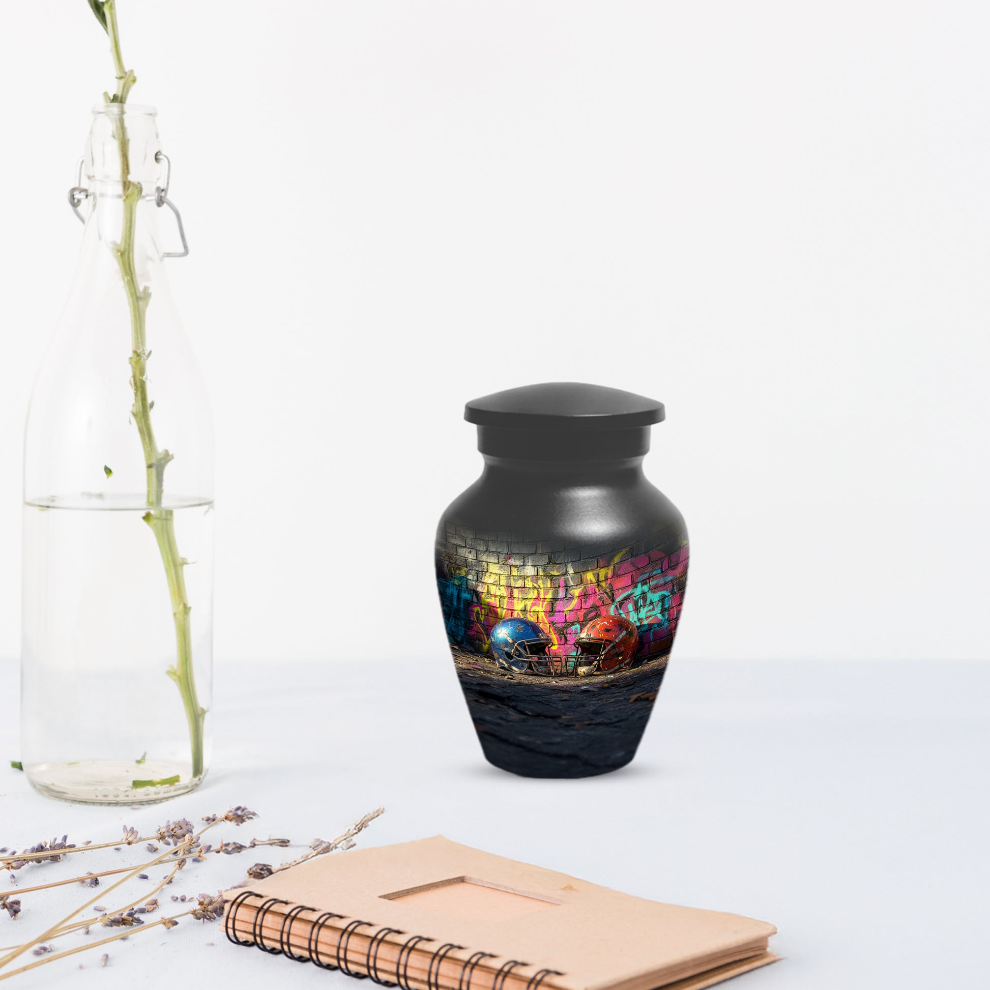 Football Helmet Urn for Dad – Custom Sports Cremation Urn for Ashes