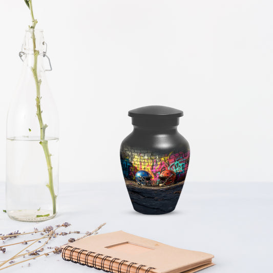 Football Helmet Urn for Dad – Custom Sports Cremation Urn for Ashes