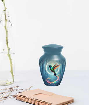 Personalized Hummingbird Urn for Mom | Custom Cremation Urn