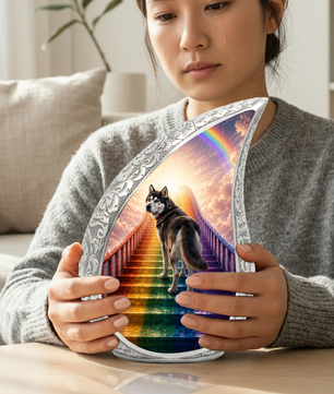 Dog Heaven Urn for Human Ashes | Personalized Dog Memorial & Adult Cremation Urn