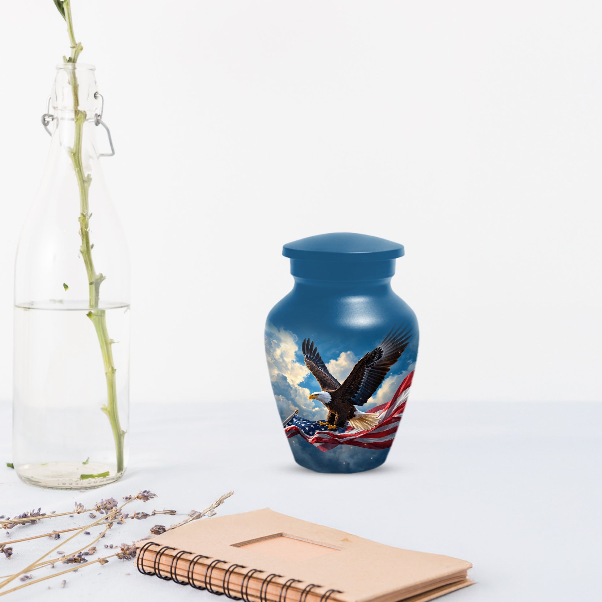 Flying Eagle Urn for Human Ashes | Adult Cremation Urn | Premium Funeral Urn for Adult Ashes