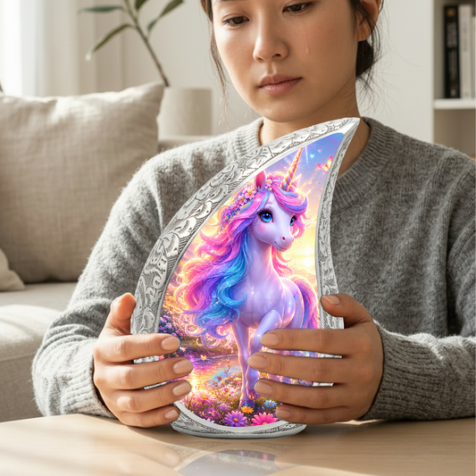 Unicorn Adult Urn for Ashes,Cremation Urn for Women