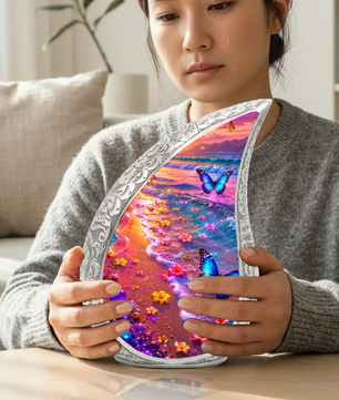 Butterfly Urn for Mom – Personalized Butterfly Urn for Ashes | Beautiful Cremation Urns for Women