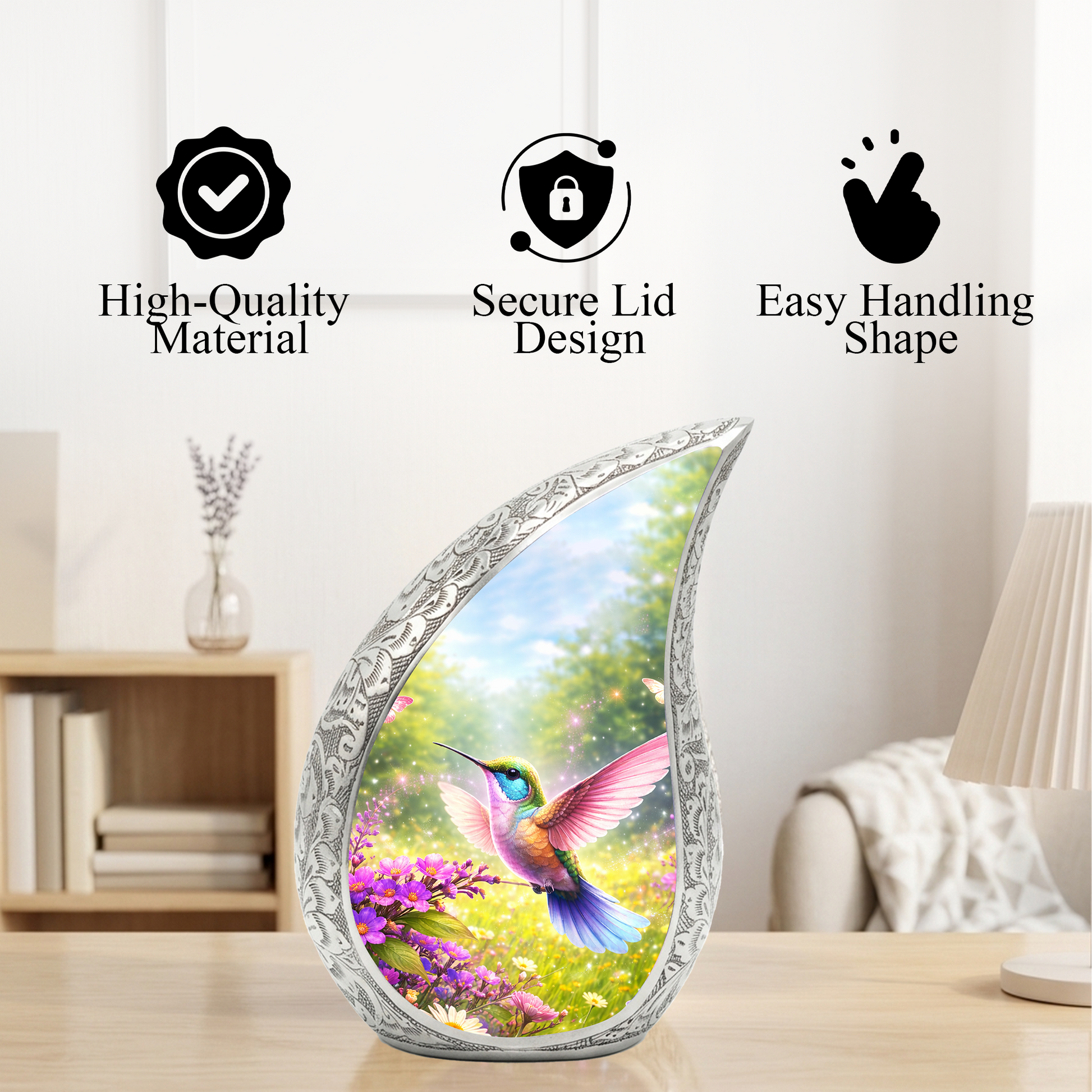 Hummingbird Urn for Mom | Hummingbird Urn for Human Ashes