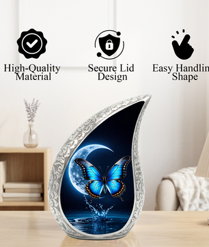 Butterfly Adult Urn for Human Ashes – Premium Butterfly Cremation Urn