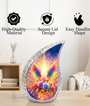 Angel Wing Urn for Adult Ashes | Elegant Adult Cremation Urn | Urns for Adult Ashes