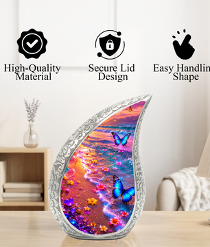 Butterfly Urn for Mom – Personalized Butterfly Urn for Ashes | Beautiful Cremation Urns for Women