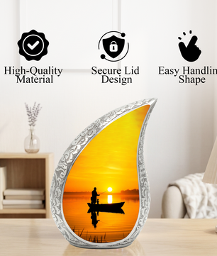 Fishing Urn for Dad | Gone Fishing Urn | Fishing Urns for Human Ashes