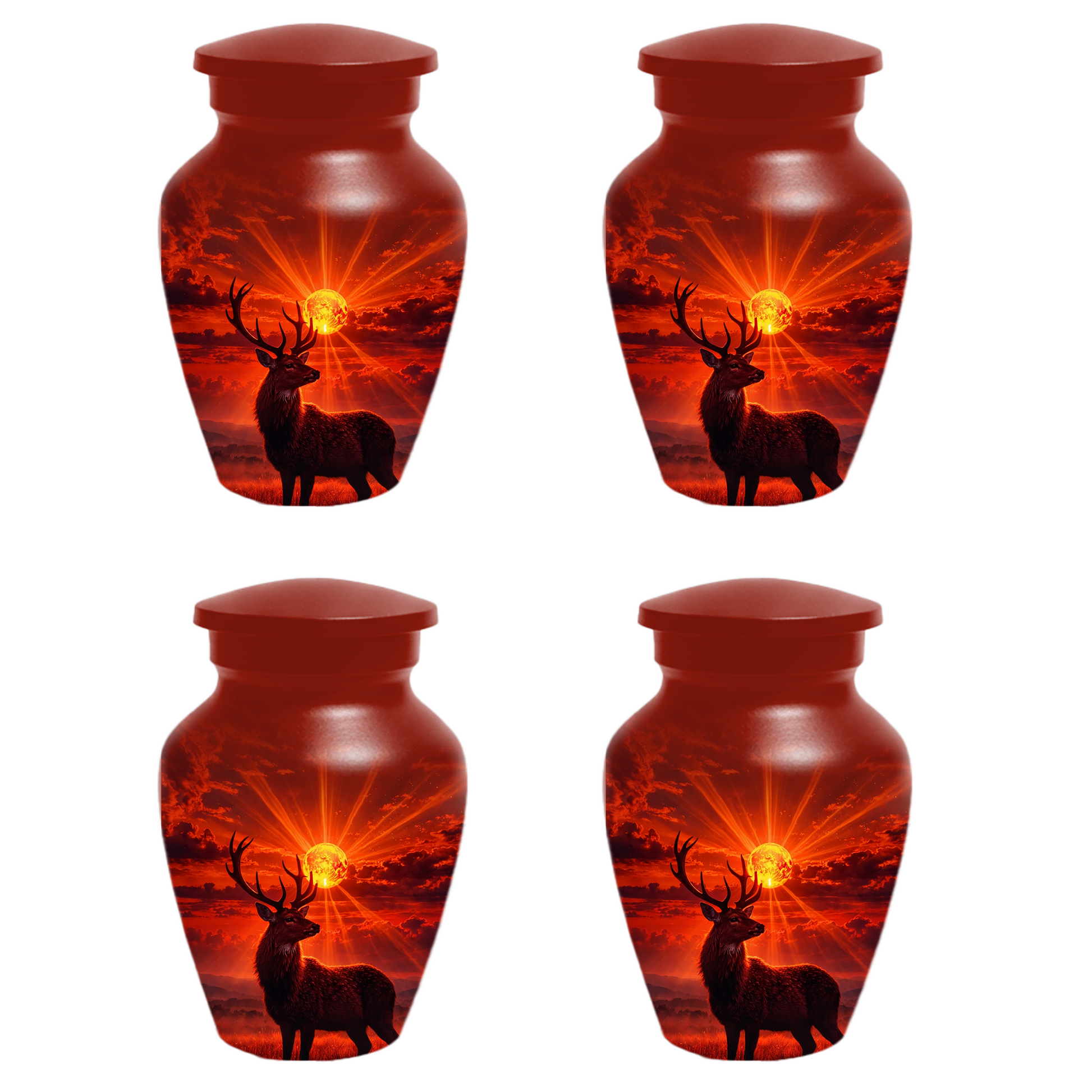 Deer Cremation Urn for Ashes | Adult Urn | Custom Memorial Urn