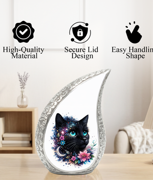 Personalized Cat Urn, Custom Pet Urn for Cat, Cat Urns for Ashes
