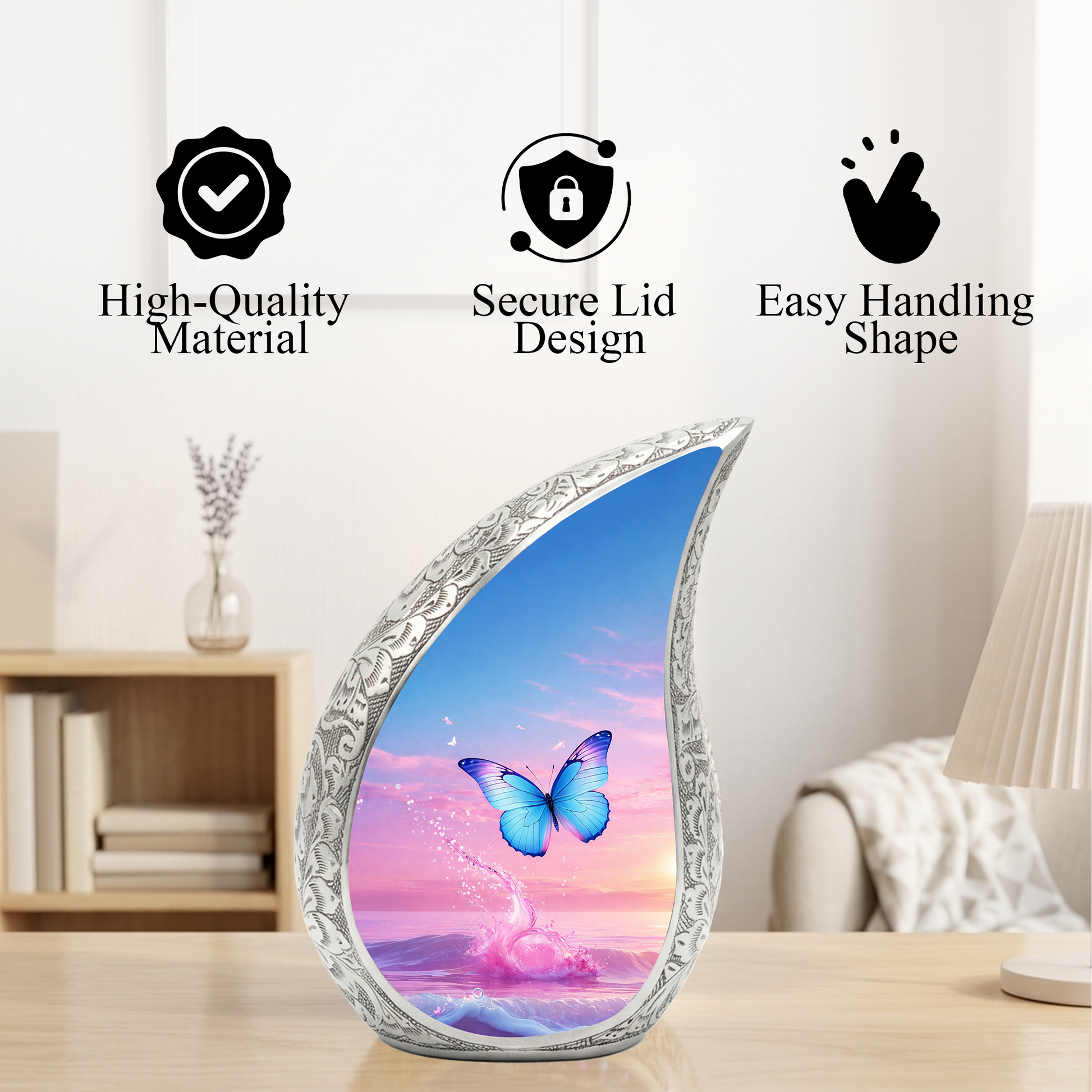Butterfly Urn for Ashes, Butterfly Urn, Butterfly Urns for Human Ashes