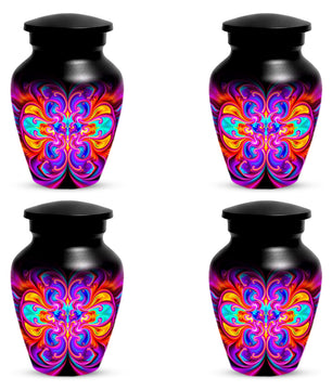 Abstract Colorful Cremation Urns for Ashes – Custom Adult Memorial Urn