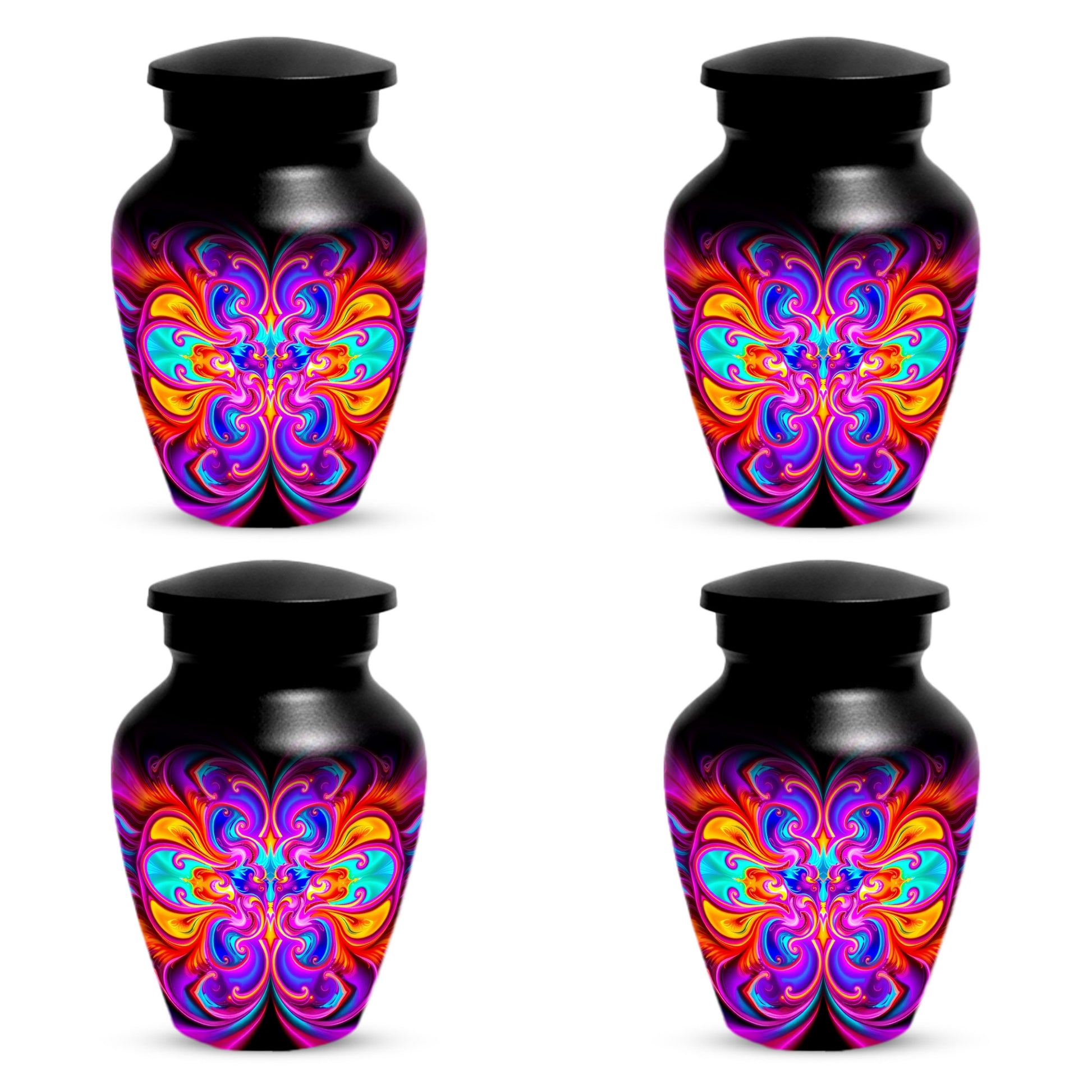 Abstract Colorful Cremation Urns for Ashes – Custom Adult Memorial Urn