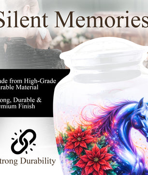 Horse Urn for Mom, Beautiful Cremation Large Urn for Women