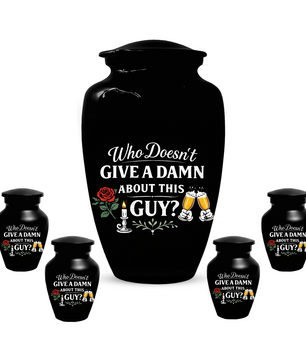 Funny Adult Urn for Ashes,  Personalized Memorial Urn for Dad