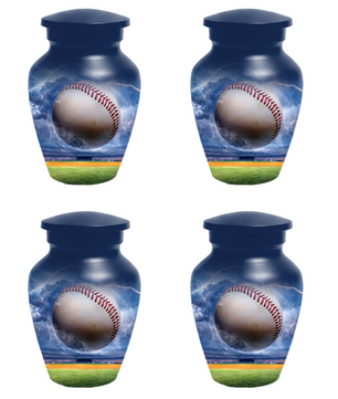 Baseball Urn for Ashes, Custom Baseball Cremation Urn