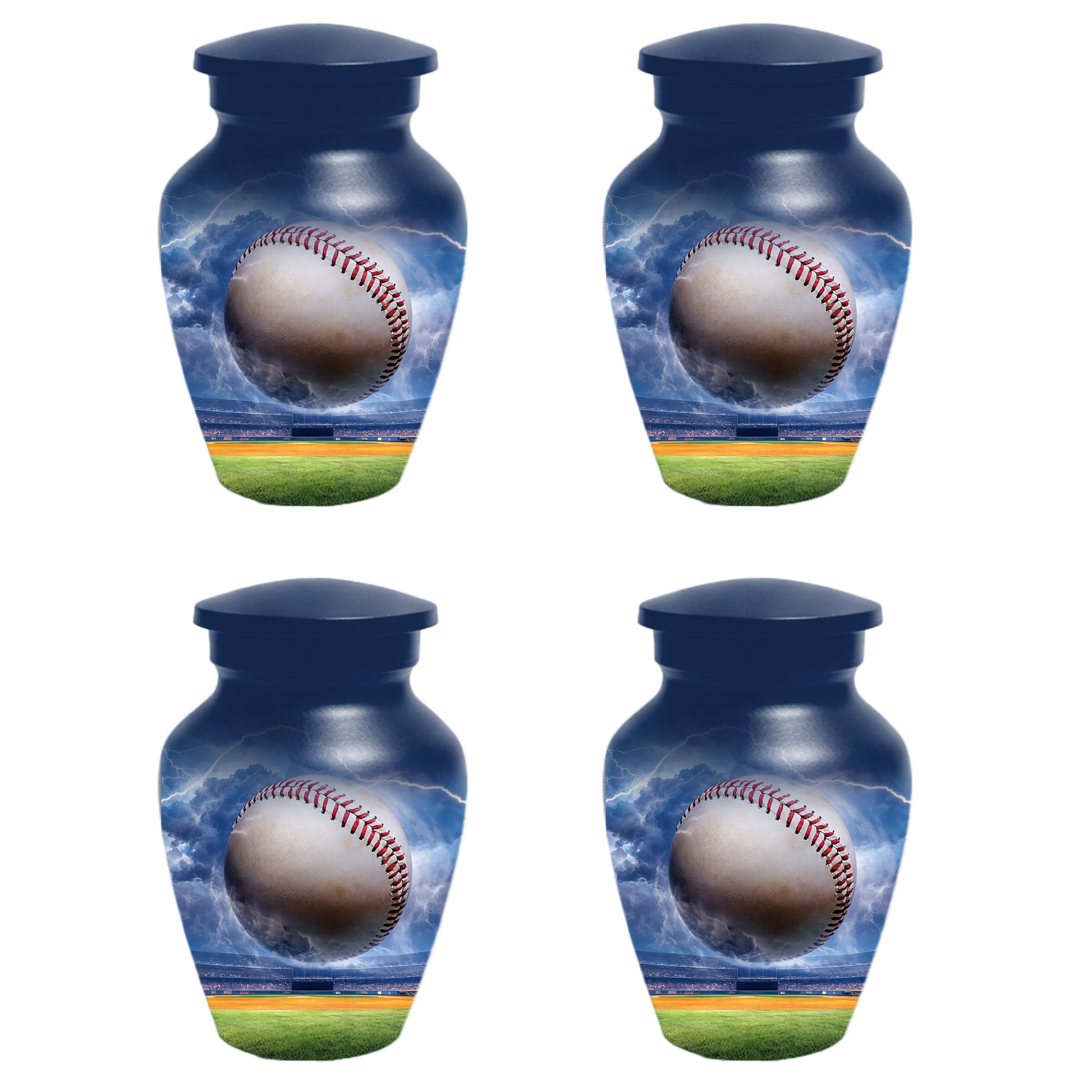 Baseball Urn for Ashes, Custom Baseball Cremation Urn