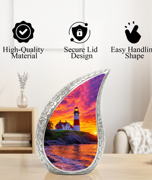 Lighthouse Urn for Mom | Adult Cremation Urn for Men
