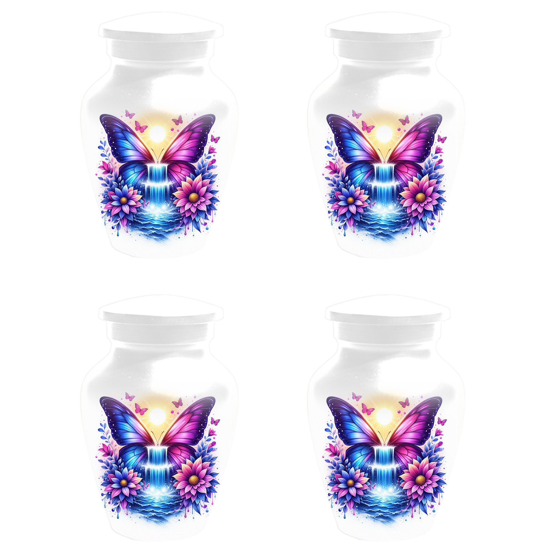 Butterfly Urn for Ashes | Custom Butterfly Cremation Urn for Human Ashes