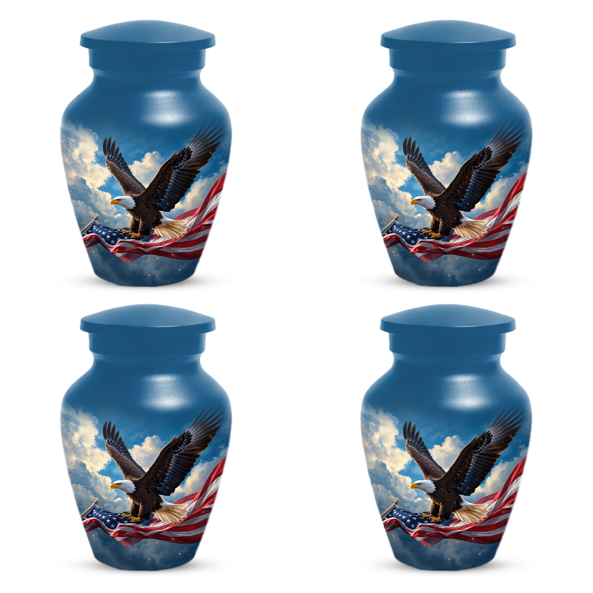 Flying Eagle Urn for Human Ashes | Adult Cremation Urn | Premium Funeral Urn for Adult Ashes