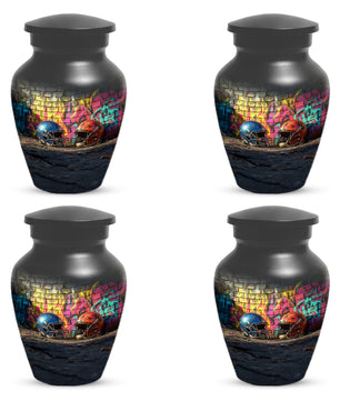 Football Helmet Urn for Dad – Custom Sports Cremation Urn for Ashes