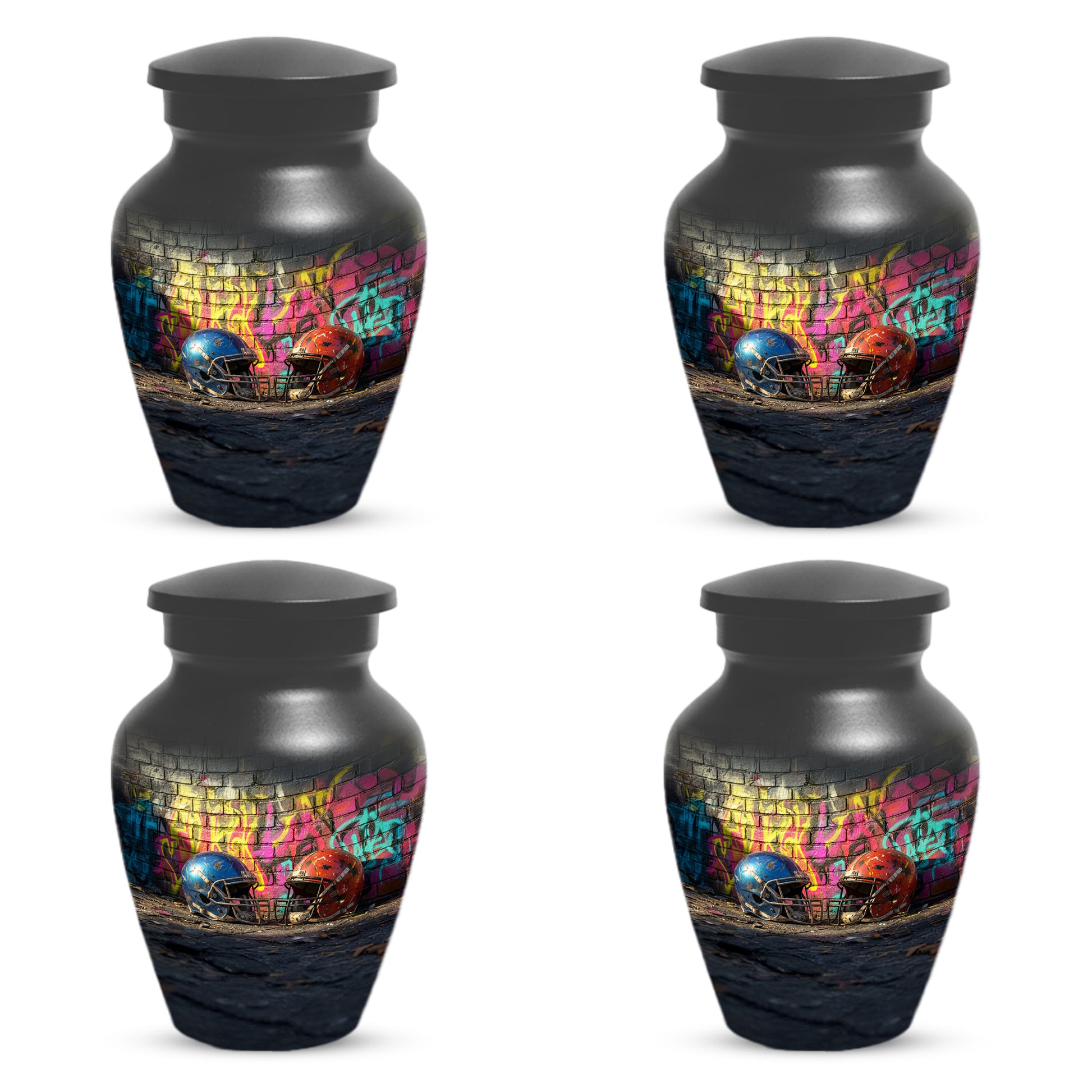 Football Helmet Urn for Dad – Custom Sports Cremation Urn for Ashes