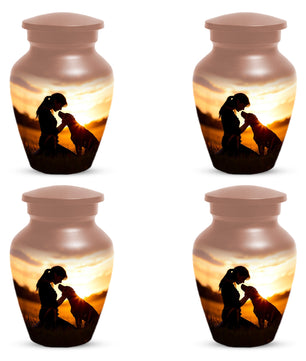 Dog Memorial Cremation Urn for Mom - Beautiful Urns for Women