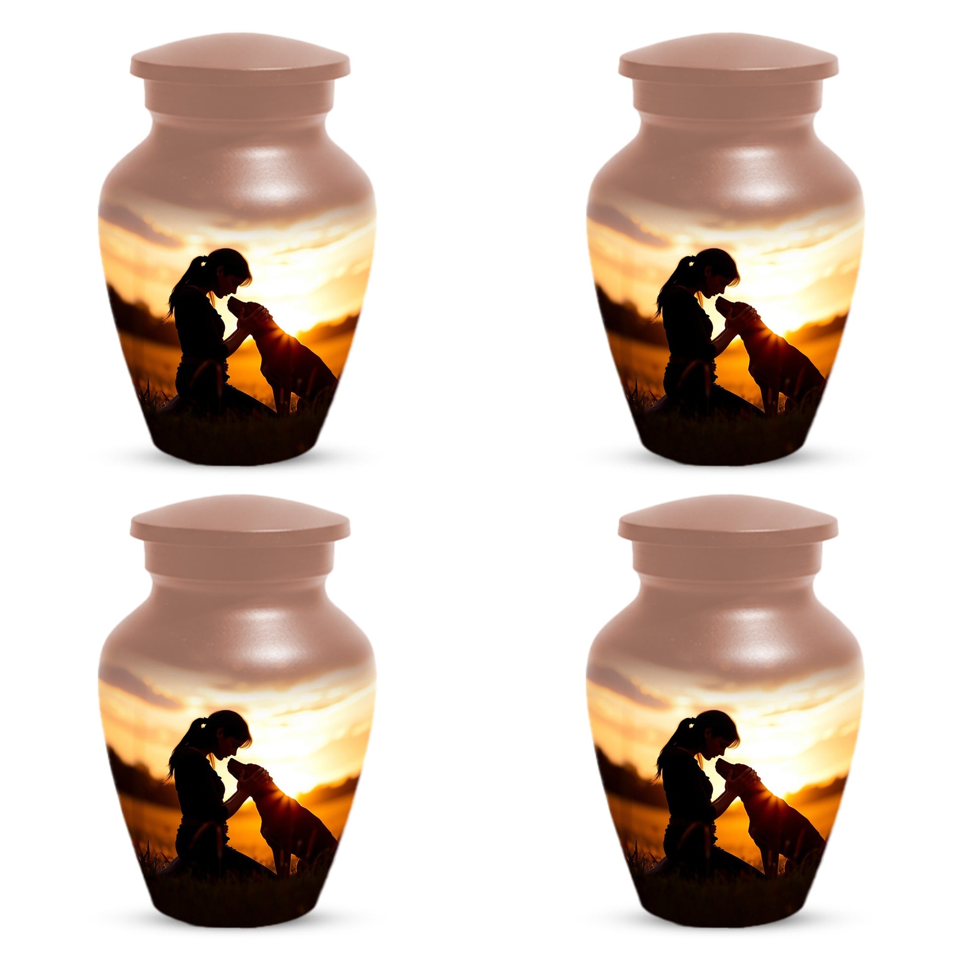 Dog Memorial Cremation Urn for Mom - Beautiful Urns for Women