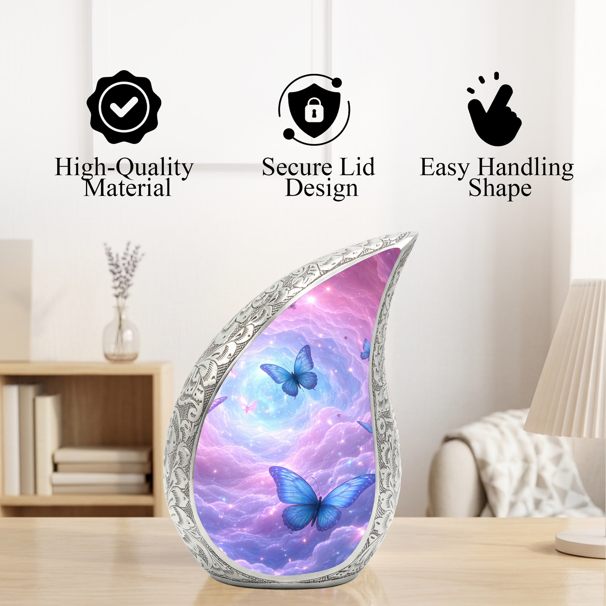Butterfly Urn for Human Ashes | Heavenly Butterfly Urn |