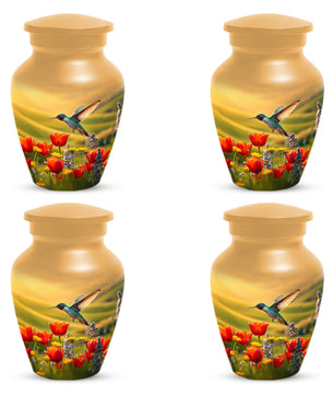 Hummingbird Urn for Mom – Custom Floral Cremation Urns for Ashes