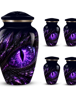 Dragon Eye Cremation Urn for Ashes | Personalized Dragon Urn | Fantasy Adult Memorial Urn