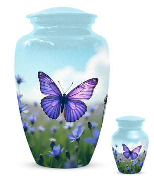 Monarch Butterfly Urn for Human Ashes | Elegant Monarch Butterfly Cremation Urn for Adult Ashes