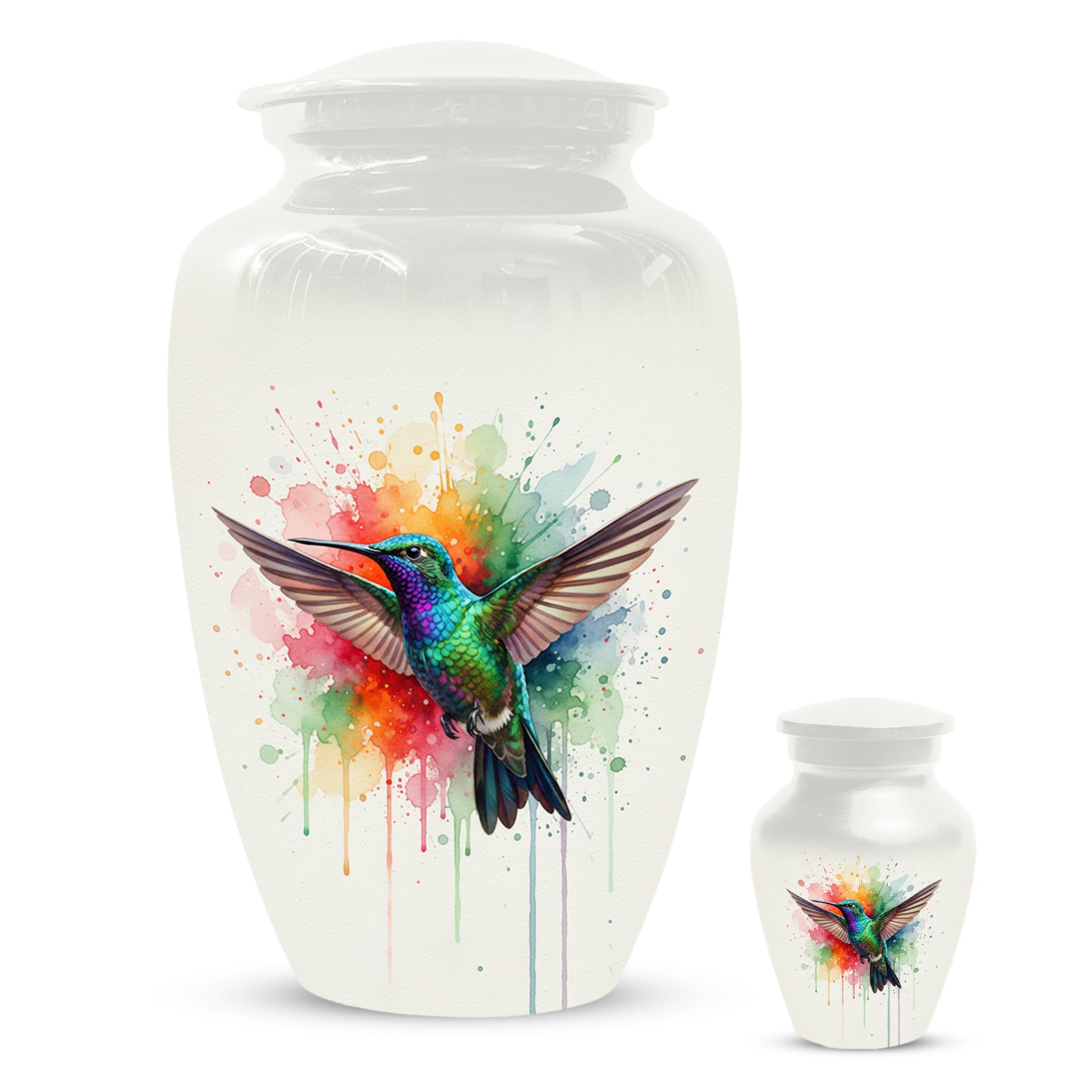 Humming Bird Urn for Human Ashes | Hummingbird Adult Cremation Urn – Beautiful Memorial Urn for Adults