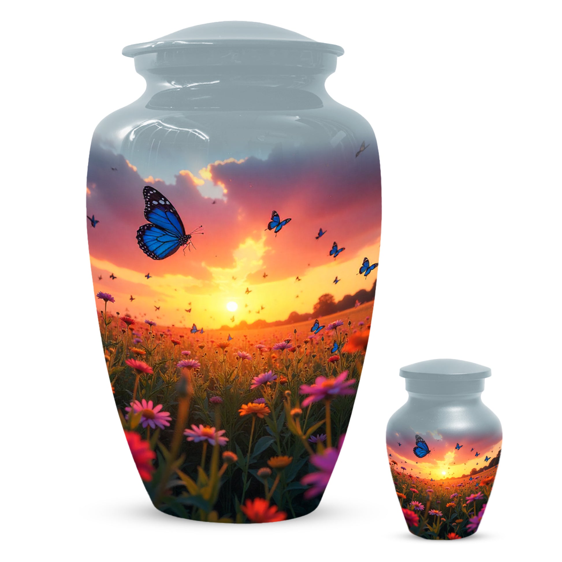 Butterfly Urn for Human Ashes | Elegant Butterfly Cremation Urn for Adult Memorial