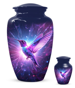 Hummingbird Cremation Urn for Human Ashes | Adult Hummingbird Memorial Urn