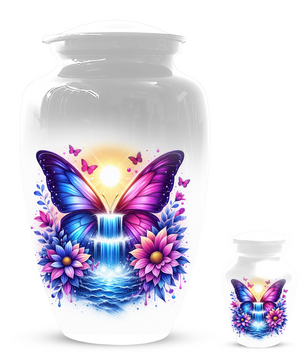 Butterfly Urn for Ashes | Custom Butterfly Cremation Urn for Human Ashes