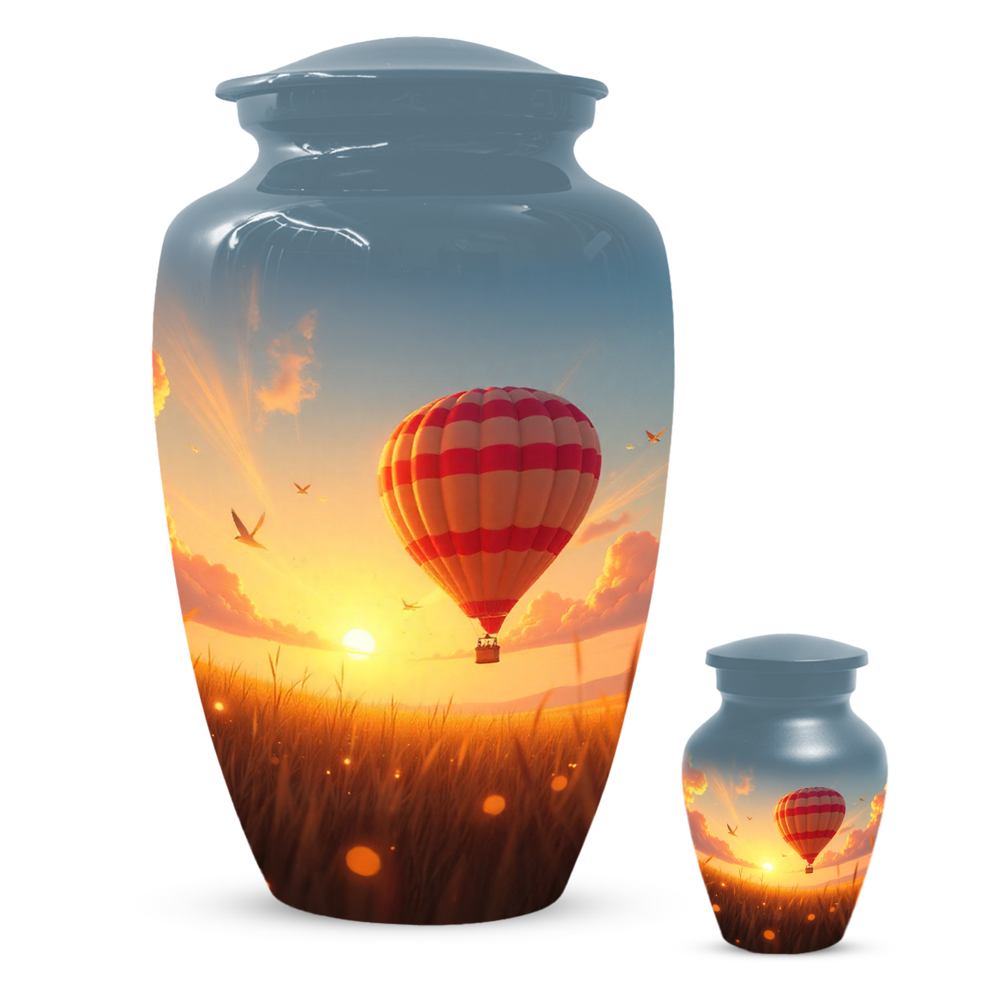 Personalized Hot Air Balloon Urn for Ashes – Custom Adult Cremation Urns for  Men & Women | Sunset Memorial  Keepsake