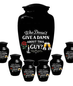 Funny Adult Urn for Ashes,  Personalized Memorial Urn for Dad