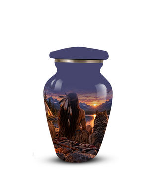 Adult Cremation Urn for Ashes | Personalized Adult Urn | Handmade Memorial Urn