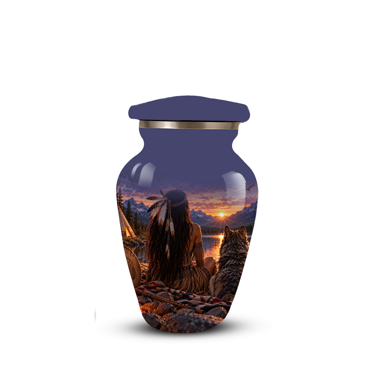 Adult Cremation Urn for Ashes | Personalized Adult Urn | Handmade Memorial Urn